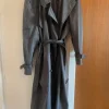 Trenchcoat med bindebånd