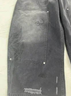 Trendtvision Scribbled double knee pants