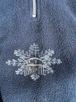 Tyk Fleece Quarter Zip - “Snow Dynamite”