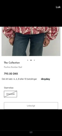 Udsolgt Paulina bomber