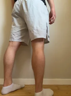 Under Armour shorts herr L – lätta träningsshorts i vitt