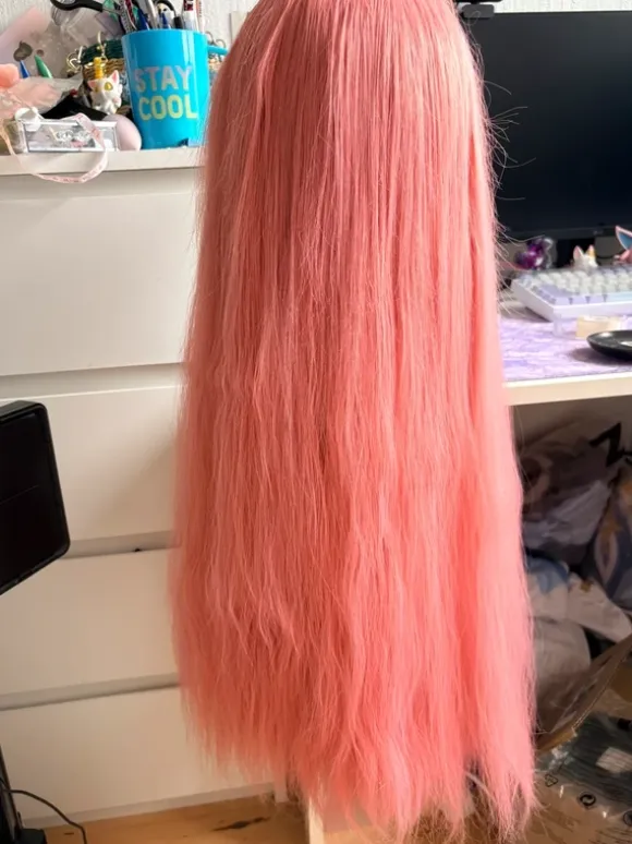 Universal pink wig/peruka for cosplay