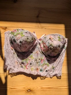 Victoria's Secret Dream Angels Seksowny Haftowany Gorset 80D Luksusowy Top