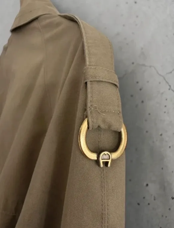 Vintage Etienne Aigner Trench Coat – Heritage Workwear Luxury