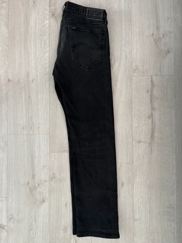 Vintage Jeansy Męskie Lee W32 L32 Czarne
