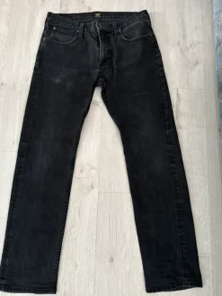 Vintage Jeansy Męskie Lee W32 L32 Czarne