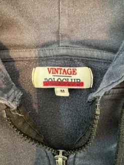 Vintage Poloclub mørkeblå trøje.