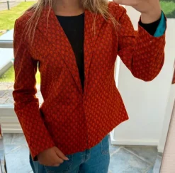 Vintage rød blazer
