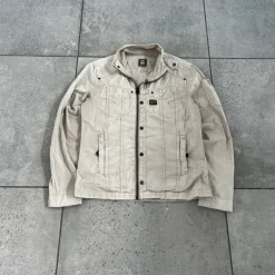 Vintage 2000’s G-Star RAW Harrington Jacket Beige