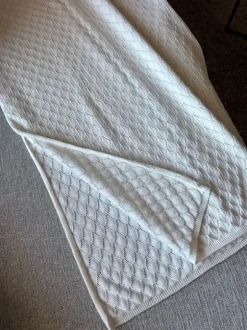 Virkad långklänning