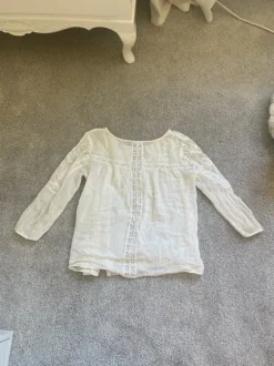 Vit sommarblus från VILA