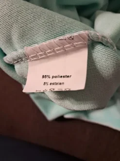 Welurowy komplet mięta spodenki