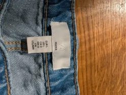 Wide/baggy gravidjeans från HM, storlek L
