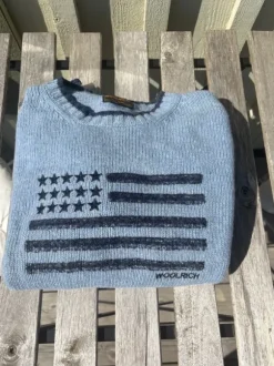 Woolrich stickad tröja