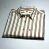 1513X koszula w paski Levi’s w stylu old money, beżowe paski, krój slim fit
