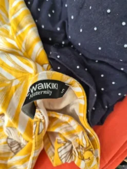Zestaw dla przyszłej mamy 8 szt. | H&M Mama, Next, LC Waikiki | Rozmiar S/M